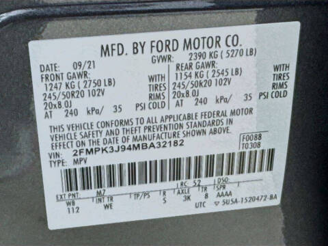 2021 Ford Edge ST-Line
