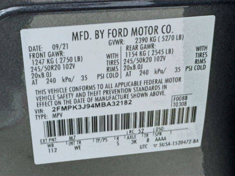 2021 Ford Edge ST-Line