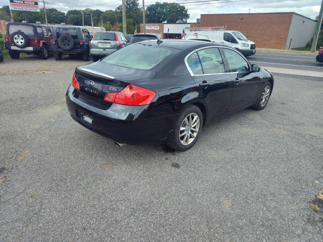 2008 INFINITI G35 for sale at Cottage Street Used Car Sales in Springfield, MA