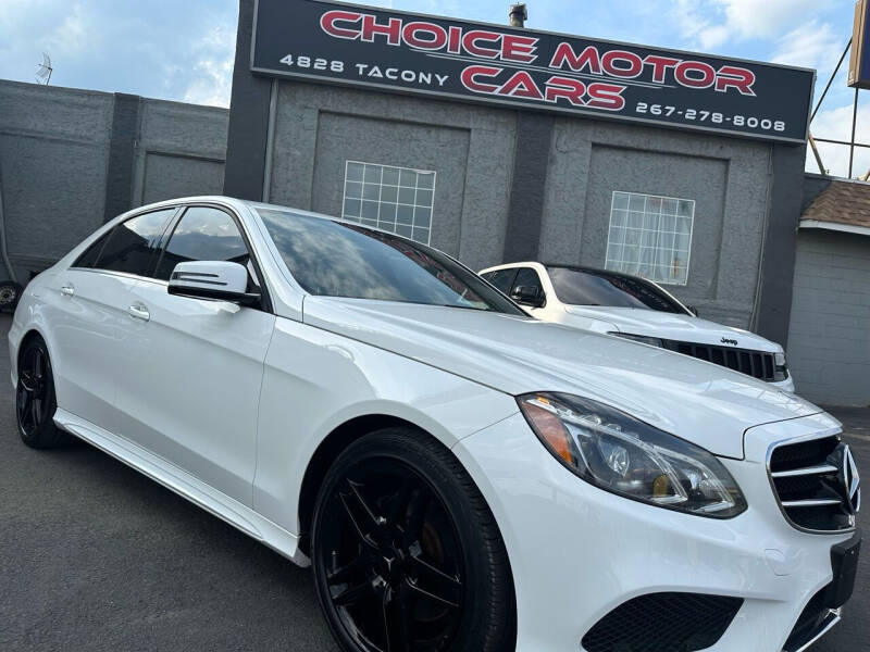 2016 Mercedes-Benz E-Class for sale at CHOICE MOTOR CARS INC in Philadelphia PA