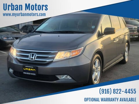 2011 Honda Odyssey for sale at Urban Motors in Sacramento CA