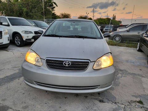 2007 Toyota Corolla for sale at 1st Klass Auto Sales in Hollywood FL