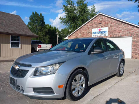 2013 Chevrolet Cruze for sale at Tyson Auto Source LLC in Grain Valley MO