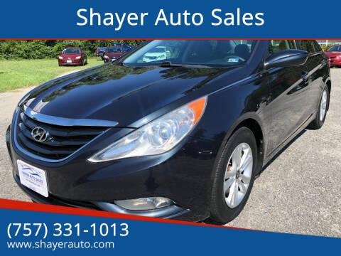 2013 Hyundai Sonata for sale at Shayer Auto Sales in Cape Charles VA