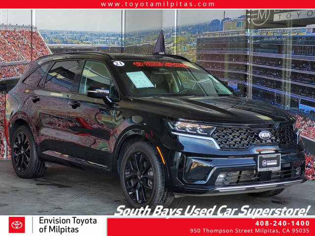 2021 Kia Sorento for sale at Envision Toyota of Milpitas in Milpitas, CA