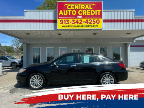 2011 Chrysler 200 for sale at Central Auto Credit Inc in Kansas City KS