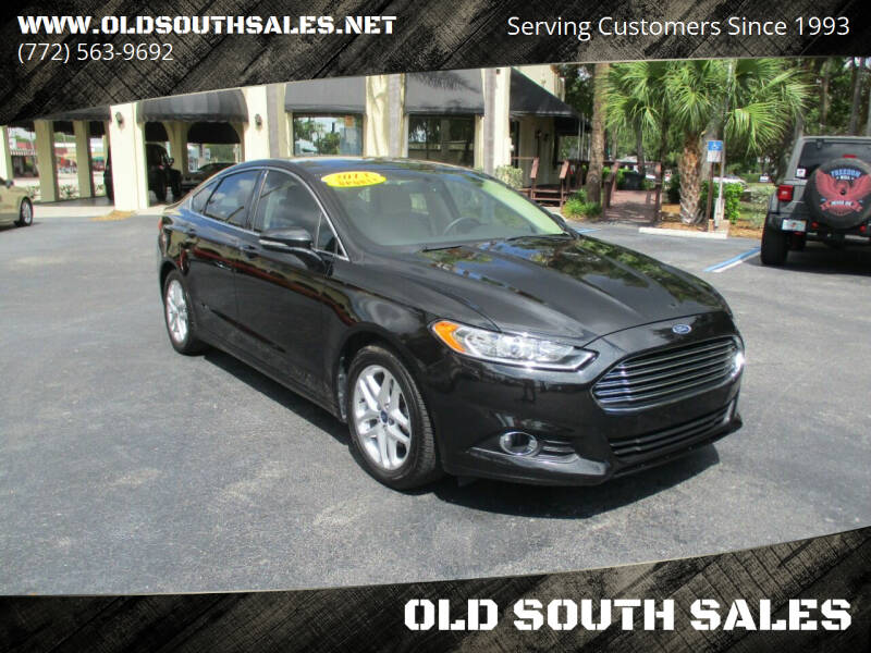 2013 Ford Fusion for sale at OLD SOUTH SALES in Vero Beach FL