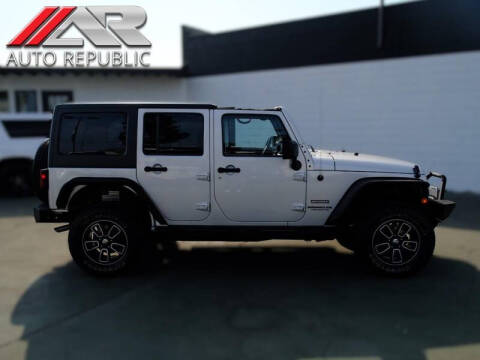 2012 Jeep Wrangler Unlimited for sale at Auto Republic Fullerton in Fullerton CA