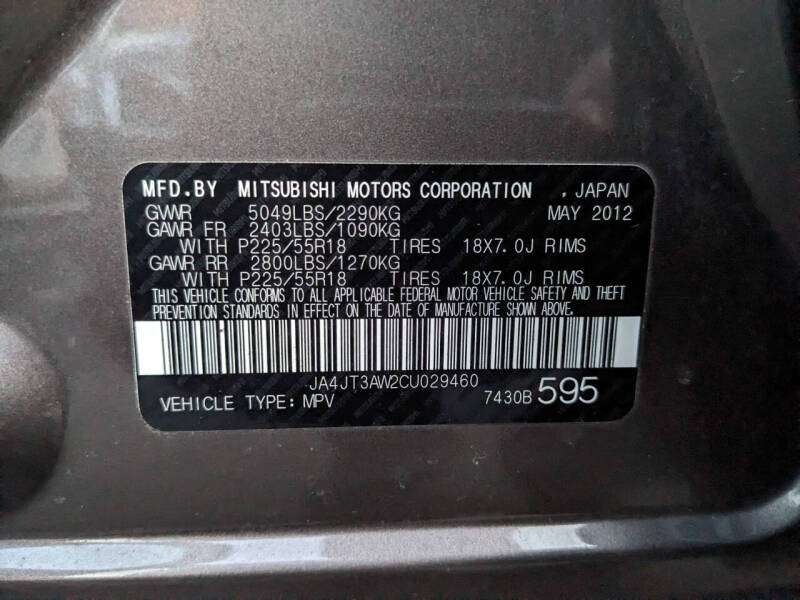 2012 Mitsubishi Outlander SE