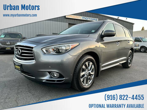 2015 Infiniti QX60 for sale at Urban Motors in Sacramento CA