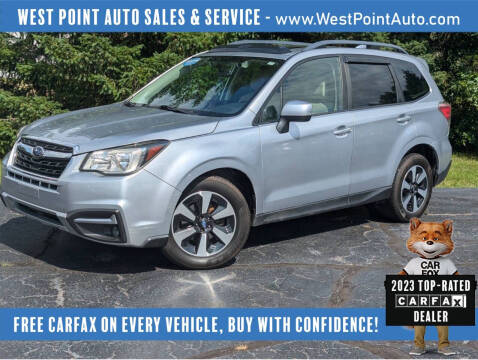 2017 Subaru Forester for sale at West Point Auto Sales & Service in Mattawan MI