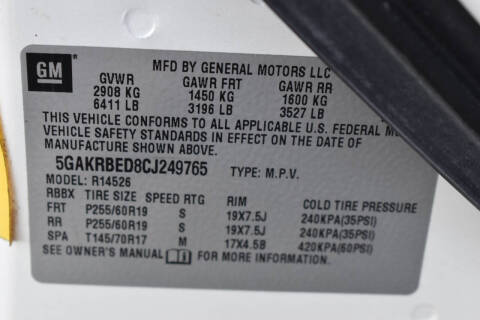2012 Buick Enclave Convenience