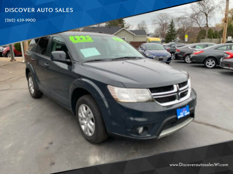 2018 Dodge Journey for sale at DISCOVER AUTO SALES in Racine WI