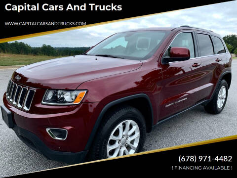 2016 Jeep Grand Cherokee for sale at Capital Cars and Trucks in Gainesville GA