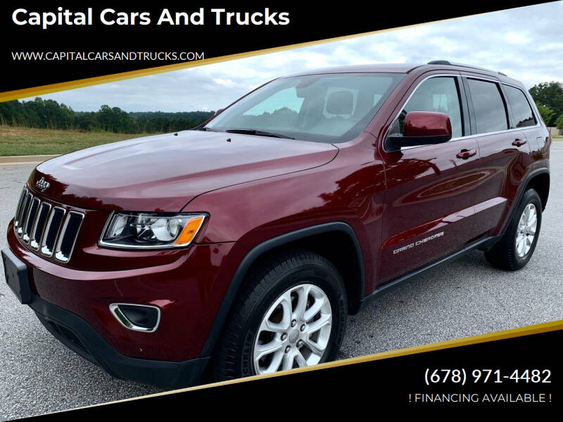 2016 Jeep Grand Cherokee for sale at Capital Cars and Trucks in Gainesville GA