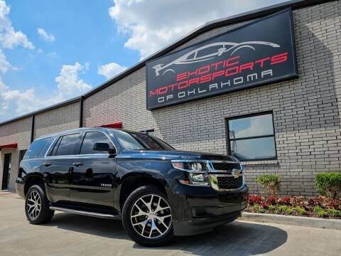 2017 Chevrolet Tahoe for sale at Exotic Motorsports of Oklahoma in Edmond OK