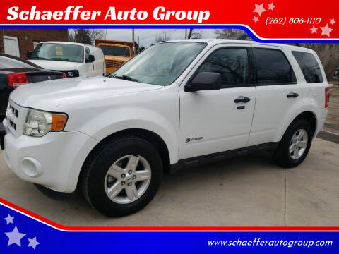 2010 Ford Escape Hybrid for sale at Schaeffer Auto Group in Walworth WI