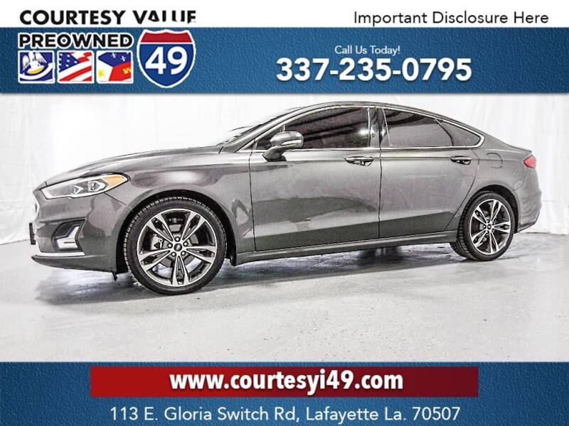 2020 Ford Fusion for sale at Courtesy Value Pre-Owned I-49 in Lafayette LA