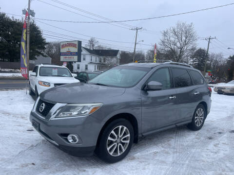 2015 Nissan Pathfinder for sale at Beachside Motors, Inc. in Ludlow MA