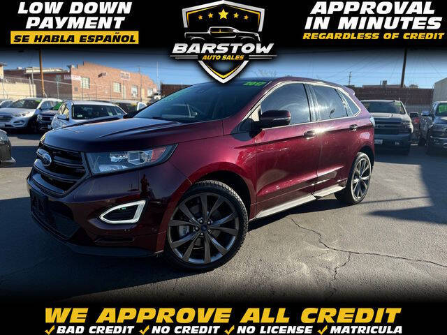 2017 Ford Edge for sale at BARSTOW AUTO SALES in Barstow CA