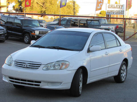 2003 Toyota Corolla for sale at Best Auto Buy in Las Vegas NV