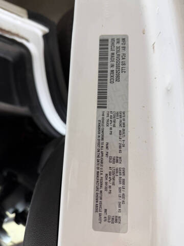 2025 RAM ProMaster