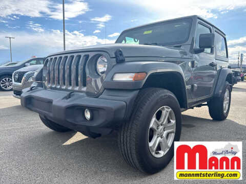 2020 Jeep Wrangler for sale at Mann Chrysler Used Cars in Mount Sterling KY