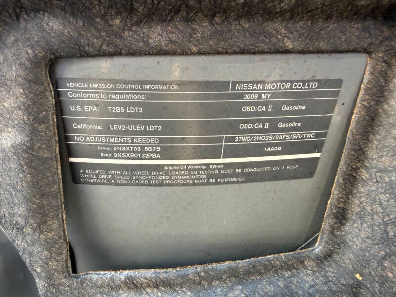 2009 Nissan Murano SL