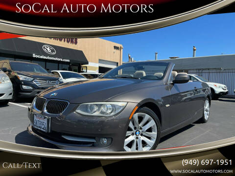 2011 BMW 3 Series for sale at SoCal Auto Motors in Costa Mesa CA