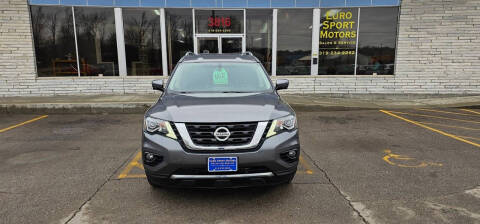 2017 Nissan Pathfinder for sale at Eurosport Motors in Evansdale IA