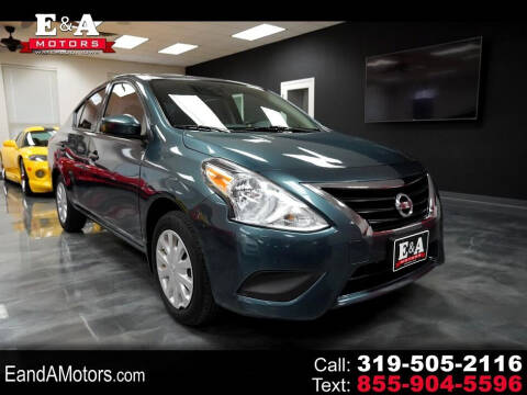 2016 Nissan Versa for sale at E&A Motors in Waterloo IA