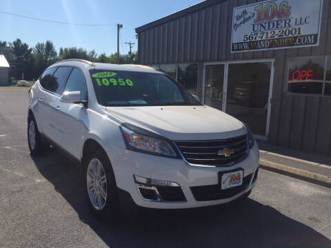 2013 Chevrolet Traverse for sale at KEITH JORDAN'S 10 & UNDER in Lima OH