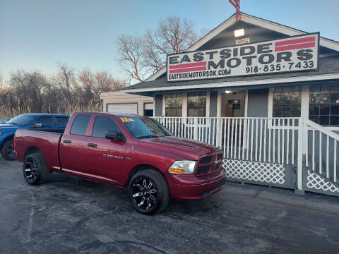 2012 RAM Ram Pickup 1500 for sale at EASTSIDE MOTORS in Tulsa OK