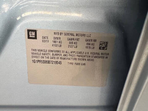 2011 Chevrolet Cruze LT