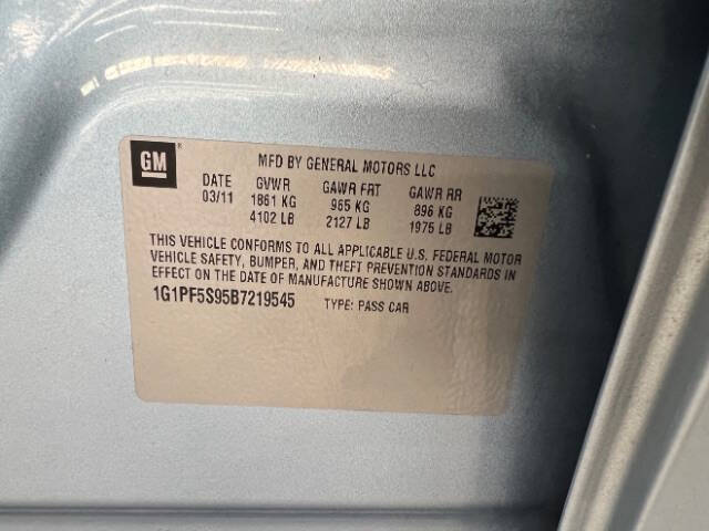 2011 Chevrolet Cruze LT