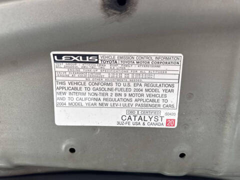 2004 Lexus SC 430