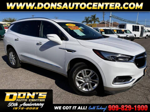 2021 Buick Enclave for sale at Dons Auto Center in Fontana CA