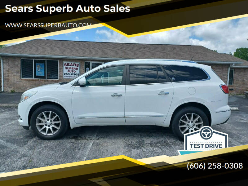 2016 Buick Enclave for sale at Sears Superb Auto Sales in Corbin KY