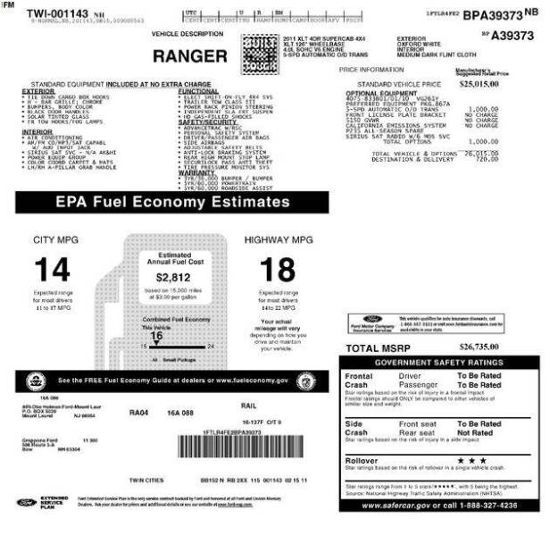 2011 Ford Ranger XLT