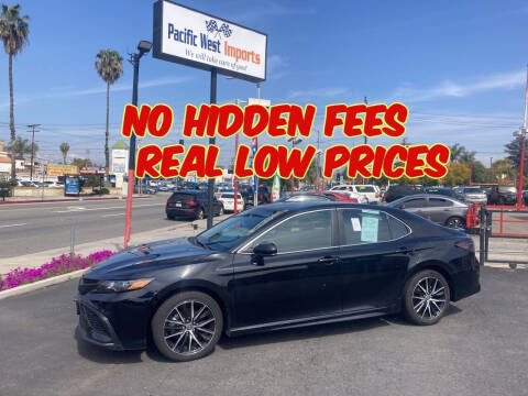 2021 Toyota Camry for sale at Pacific West Imports in Los Angeles CA
