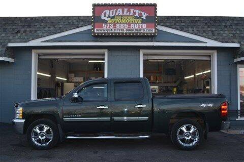 2013 Chevrolet Silverado 1500 for sale at Quality Pre-Owned Automotive in Cuba MO
