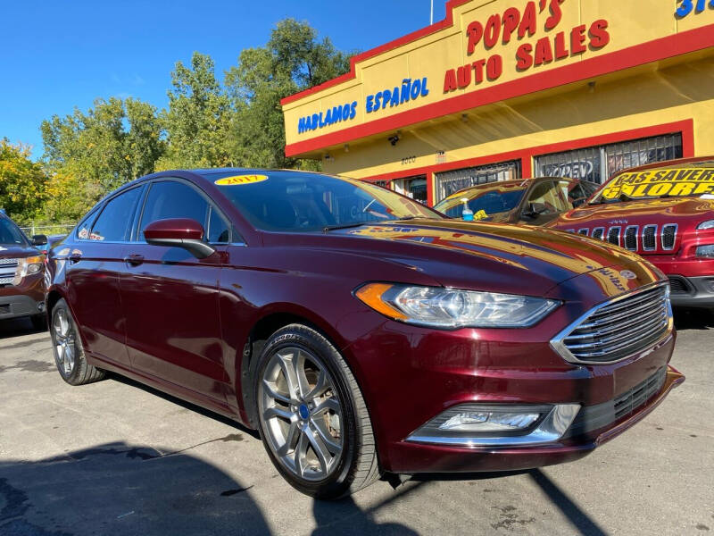 2017 Ford Fusion for sale at Popas Auto Sales in Detroit MI