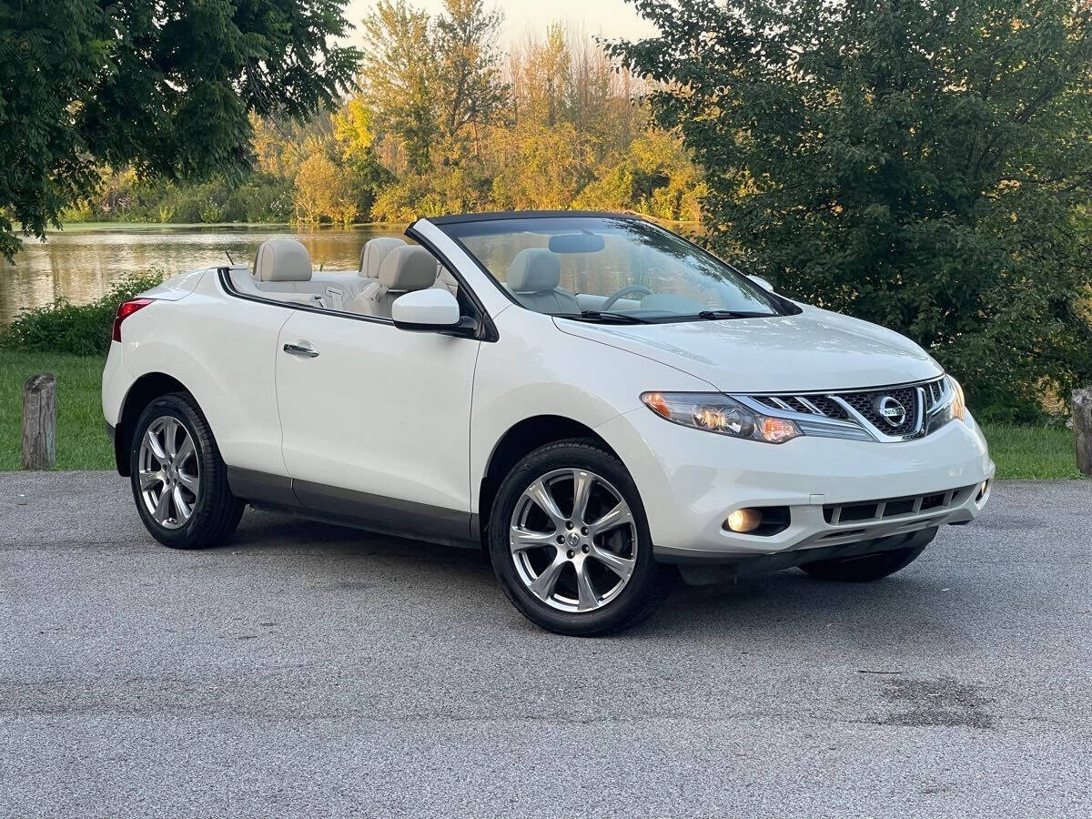 nissan murano convertible white