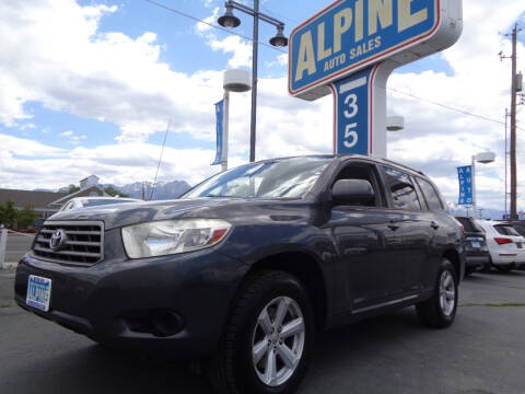 2010 Toyota Highlander for sale at Alpine Auto Sales in Salt Lake City UT