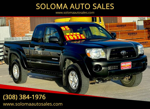 2005 Toyota Tacoma for sale at SOLOMA AUTO SALES in Grand Island NE
