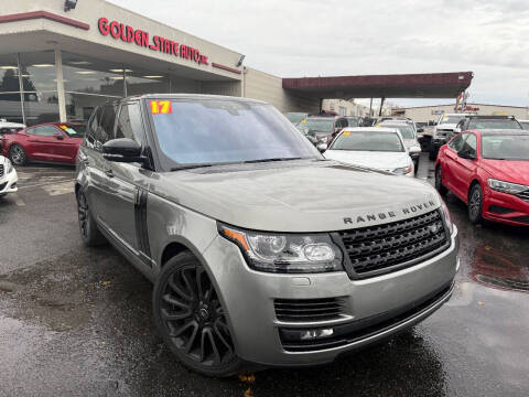 2017 Land Rover Range Rover HSE