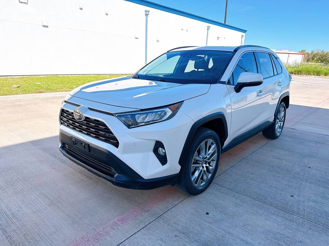 2021 Toyota RAV4 for sale at BLESSED MOTORS SALES in Houston, TX