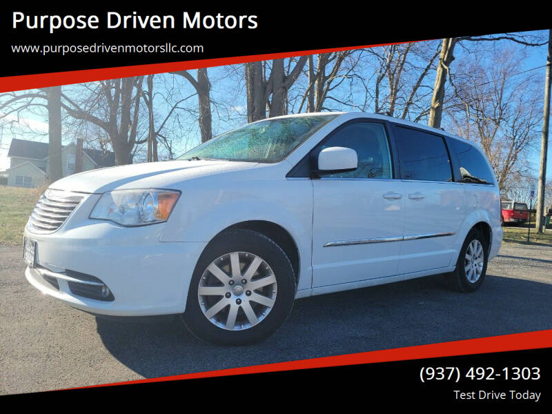 2015 Chrysler Town and Country for sale at Purpose Driven Motors in Sidney OH