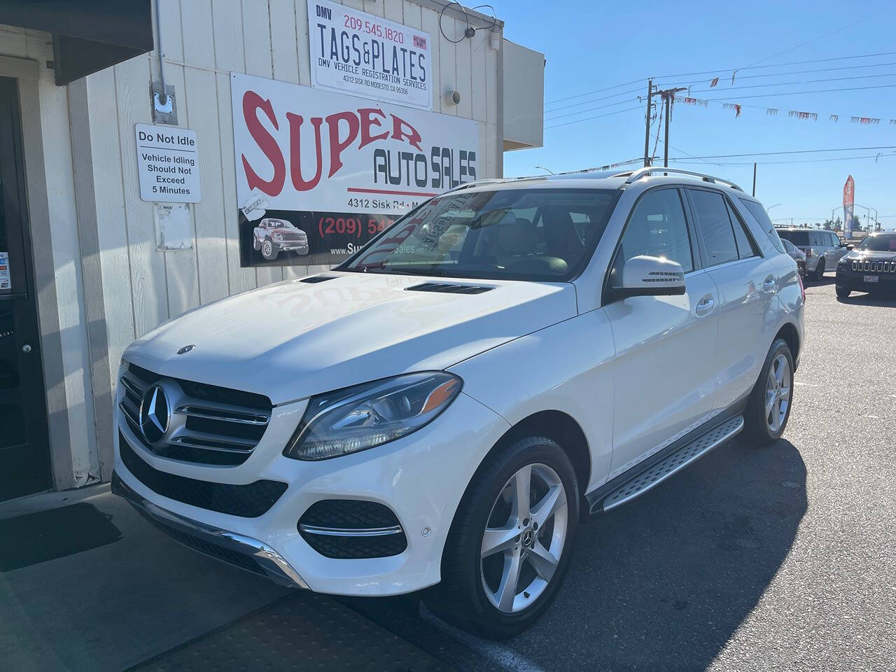 2017 Mercedes-Benz GLE for sale at Super Auto Sales Modesto in Modesto, CA