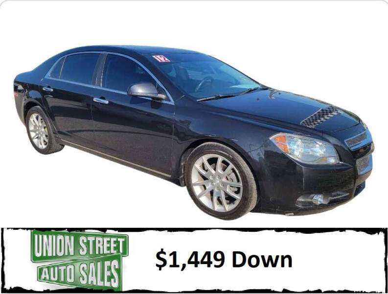 2012 Chevrolet Malibu for sale at Union Street Auto Sales in Lafayette IN